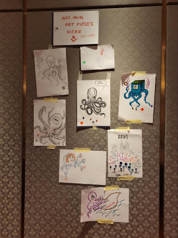 OONI-inspired art created by OONI Partner Gathering 2024 participants OONI-inspired art created by OONI Partner Gathering 2024 participants