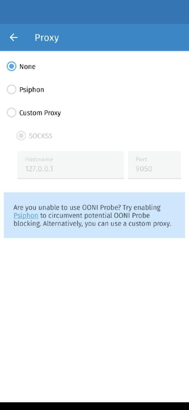 OONI Probe OONI Probe